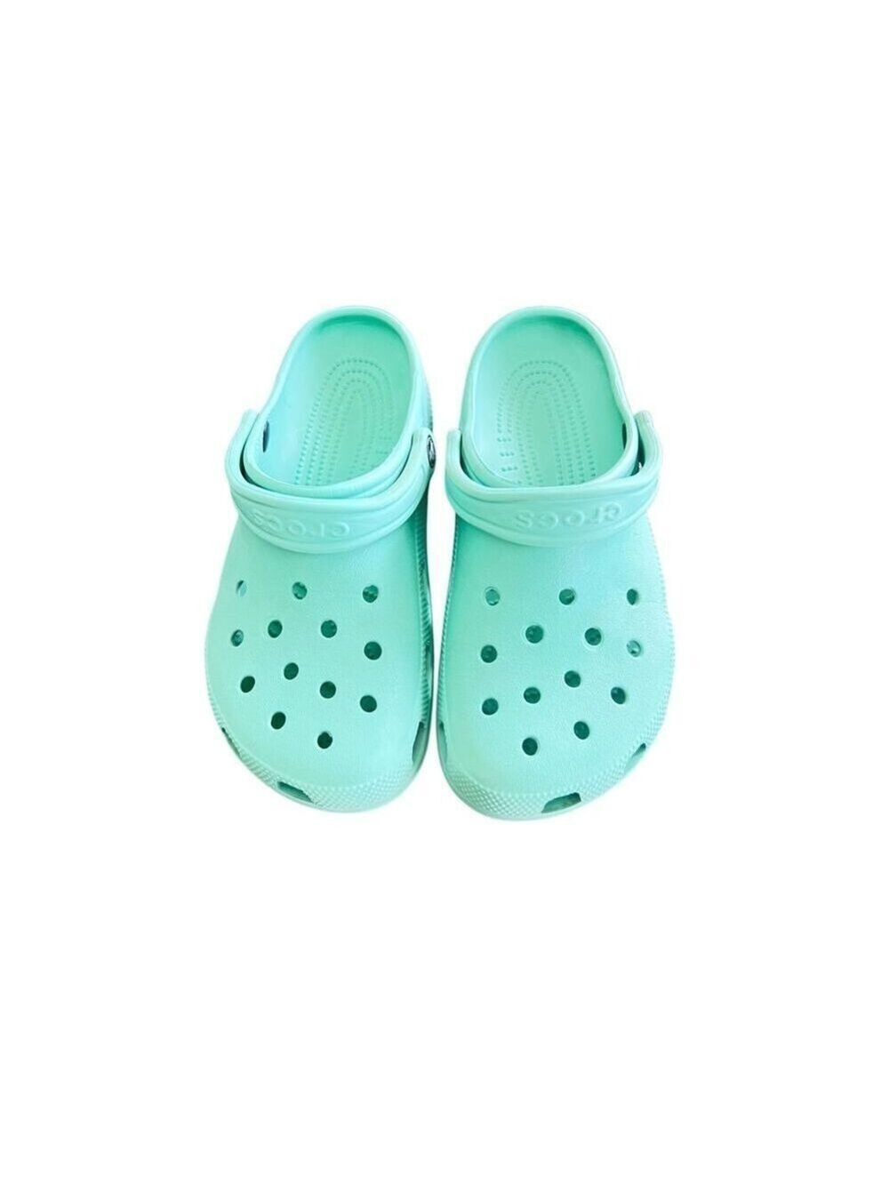Crocs Classic Clogs Aquamarine Mint Green Unisex sz 7-9